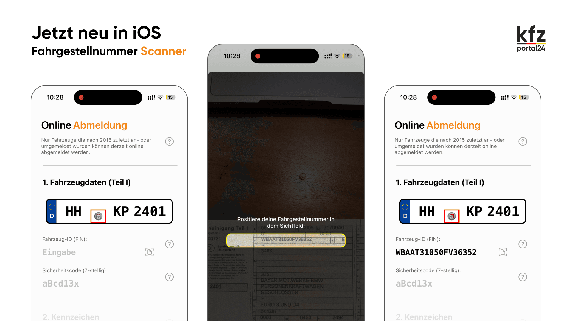 Titel: Neuer Fahrgestellnummer-Scanner in unserer iOS App