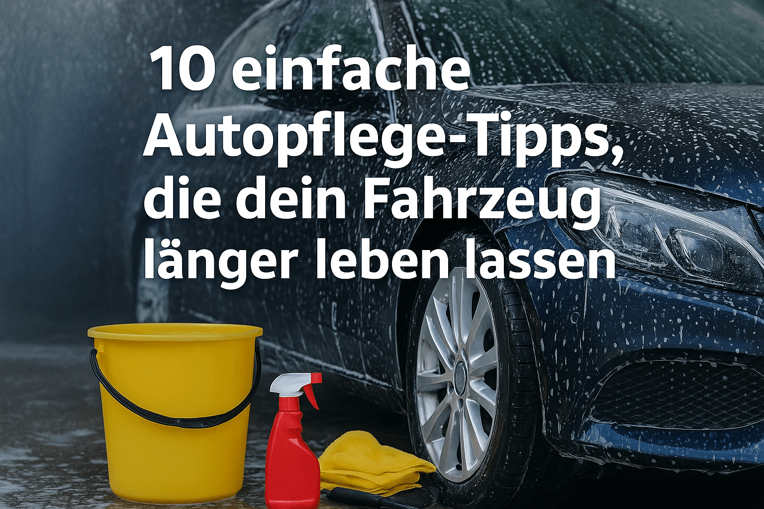 10 einfache Autopflege-Tipps, die dein Fahrzeug länger leben lassen